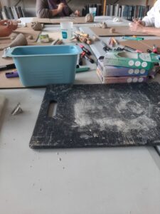 atelier d'art-thérapie animé par Angélique Dauvilliers dans le cadre des Semaines d'Information sur la Santé Mentale (SISM)