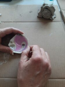 atelier d'art-thérapie animé par Angélique Dauvilliers dans le cadre des Semaines d'Information sur la Santé Mentale (SISM)