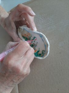 atelier d'art-thérapie animé par Angélique Dauvilliers dans le cadre des Semaines d'Information sur la Santé Mentale (SISM)